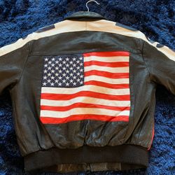 Genuine leather USA women’s jacket