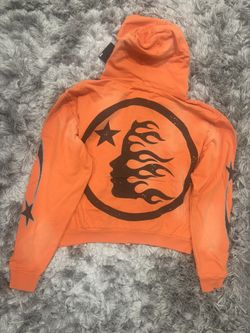 Fire Orange Hellstar Hoodie