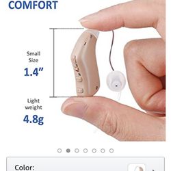 New! Rechargeable Hearing Amplifier for Senior（Left ear）