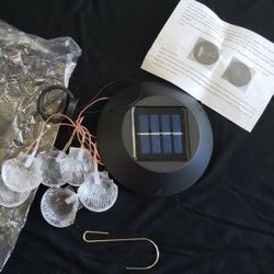 Wind chimes outdoor solar seashells color changing