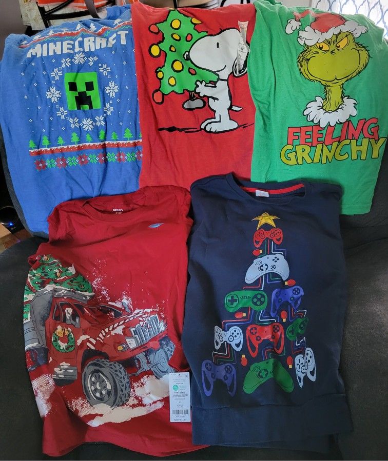 Boys Holiday Shirts