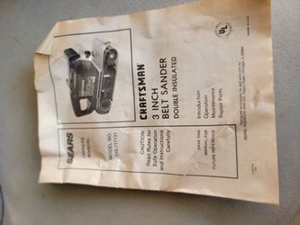 3"Belt Sander