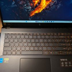 Gaming laptop Acer Nitro V 15.6” FHD IPS 165Hz Gaming Laptop, Intel Core i5-13420H, NVIDIA GeForce RTX 5040 with 8GB GDDR7 VRAM, 8GB RAM, 512GB