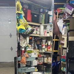 2 sets of mirror closet doors