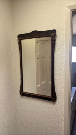 ANTIQUE BEVELED MIRROR