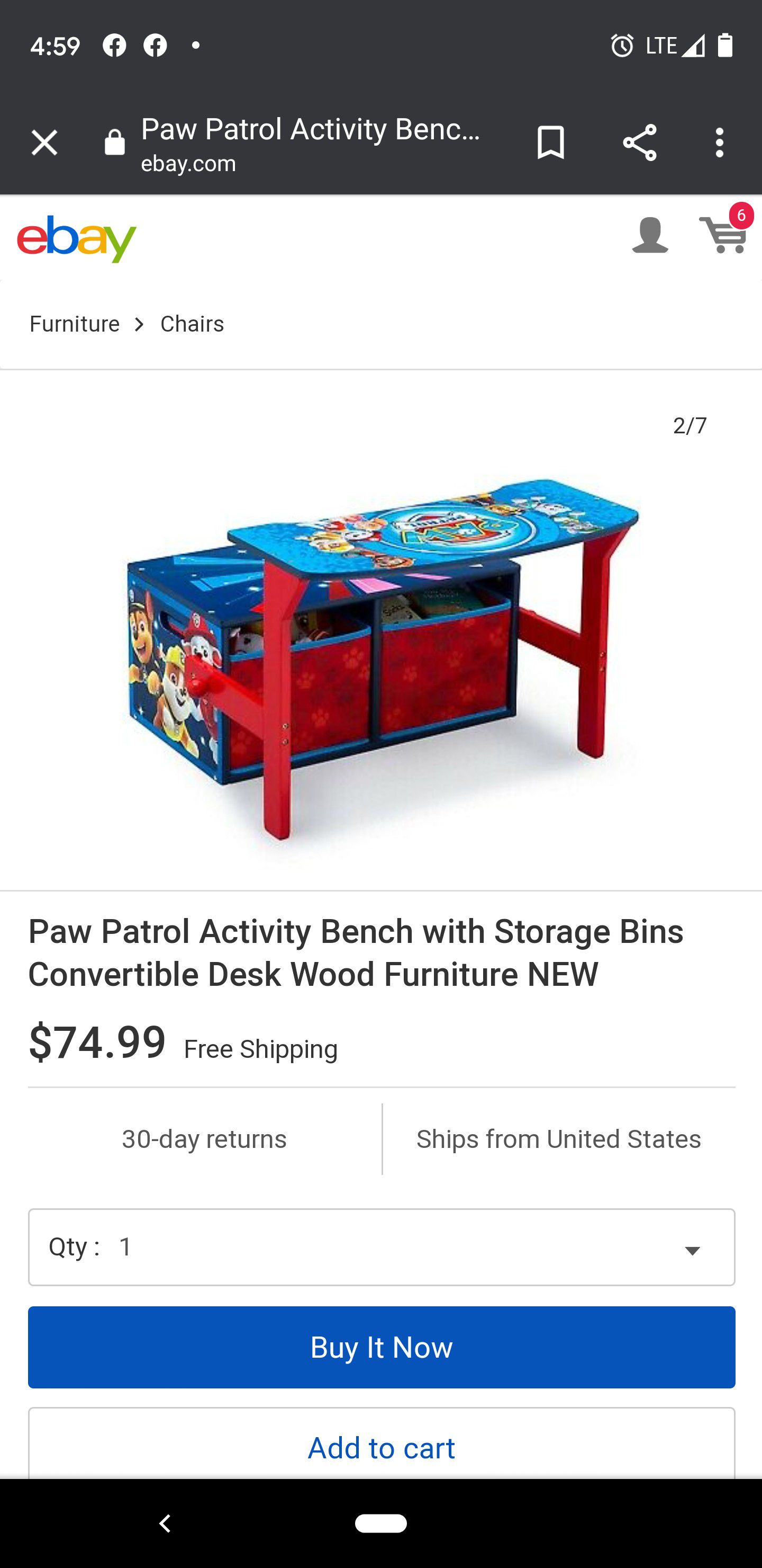 Paw patrol desk, bench, and storage!!!!!! NEW