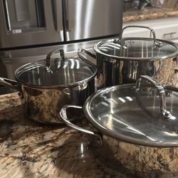 Set Cuisinart Pots 