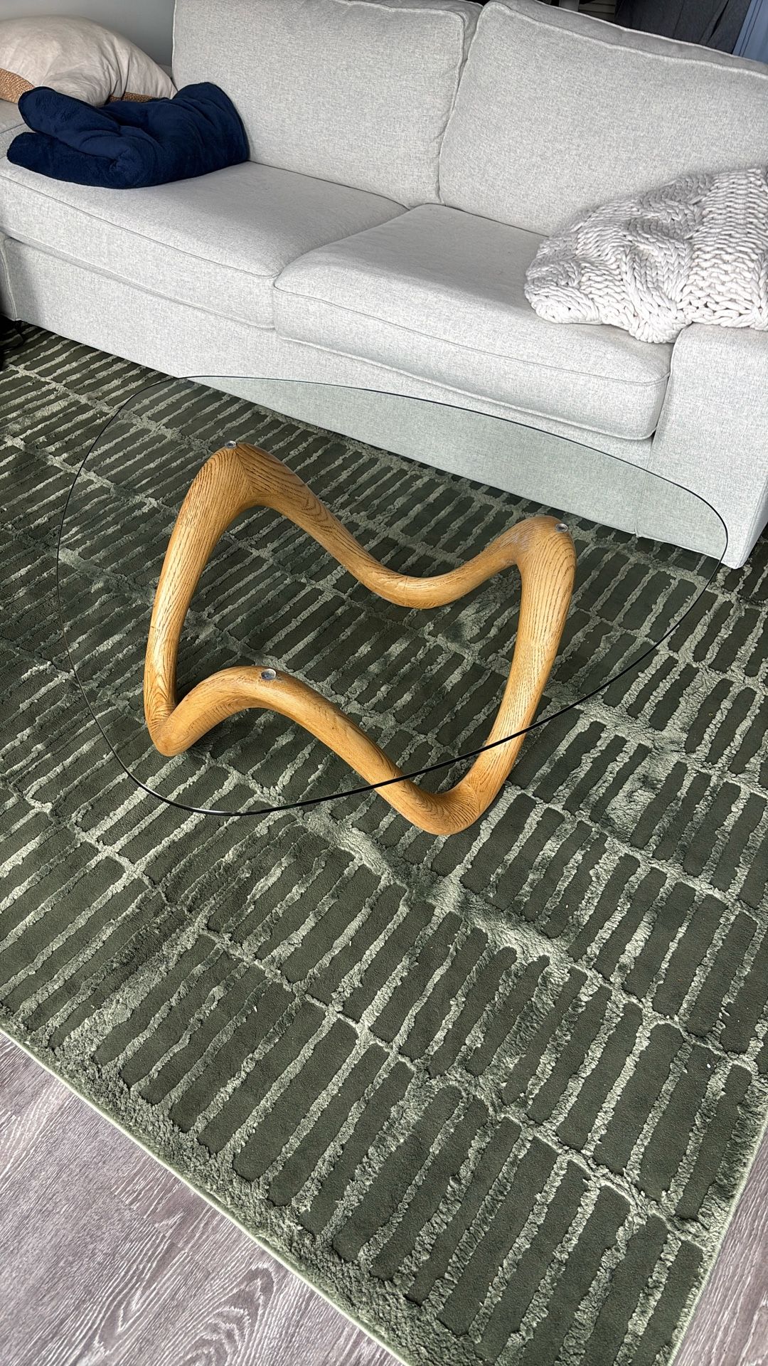 Grayson Lane Glass Coffee Table