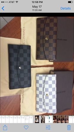 Monederos para dama 3 colores LOUIS VITTON