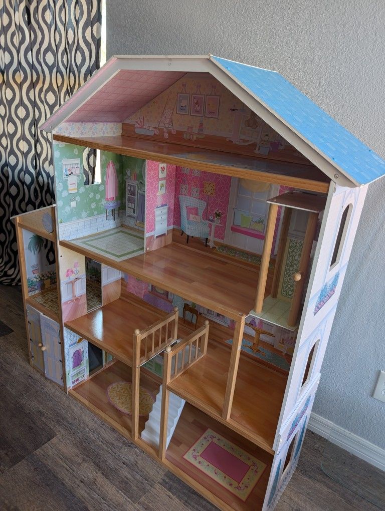 Giant Wooden Dollhouse