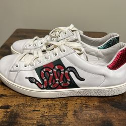 GUCCI Ace Embroidered Snake