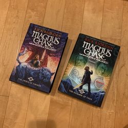 Magnus chase and the gods of Asgard book