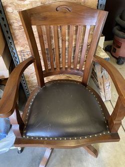 Antique office chairs