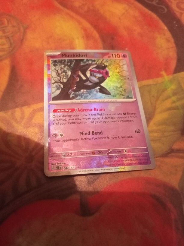 MUNKIDORI CARD FOR SALE. FOR ONE HUNDRED AND FIFTY DOLLARS.