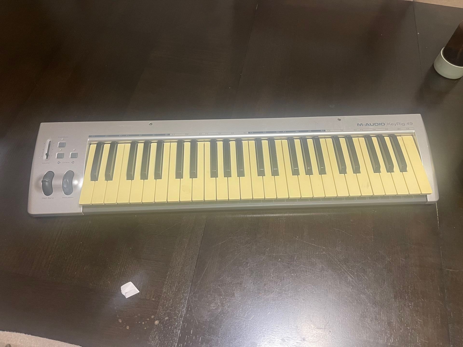 49-key USB MIDI keyboard controller