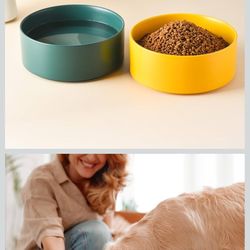 Ceramic Dog Bowl 