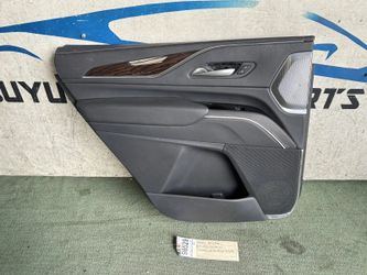2021 - 2023 CADILLAC ESCALADE ESV REAR LEFT DRIVER TRIM DOOR PANEL OEM AX98529