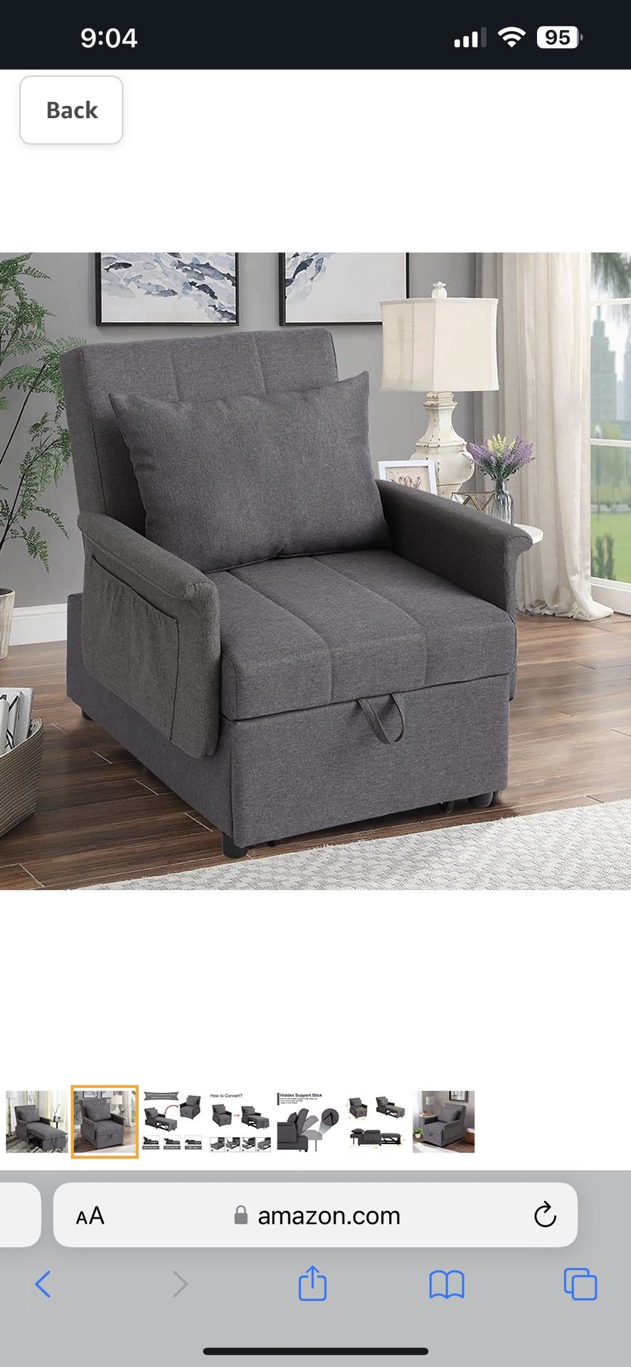 Sleeper Sofa Chair 