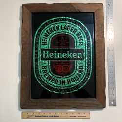 vintage heineken bar sign
