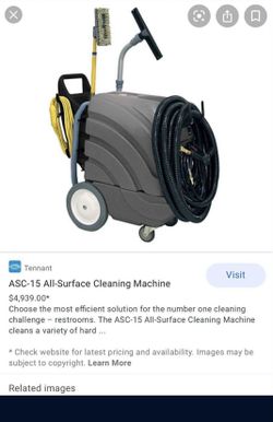 ASC-15 All-Surface Cleaning Machine