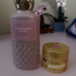 Shower Gel And Body Scrub