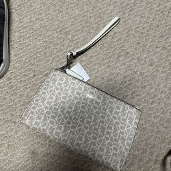 calvin klein wristlet 