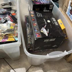 5 Bins Of Vintage Star Wars And Star Trek 