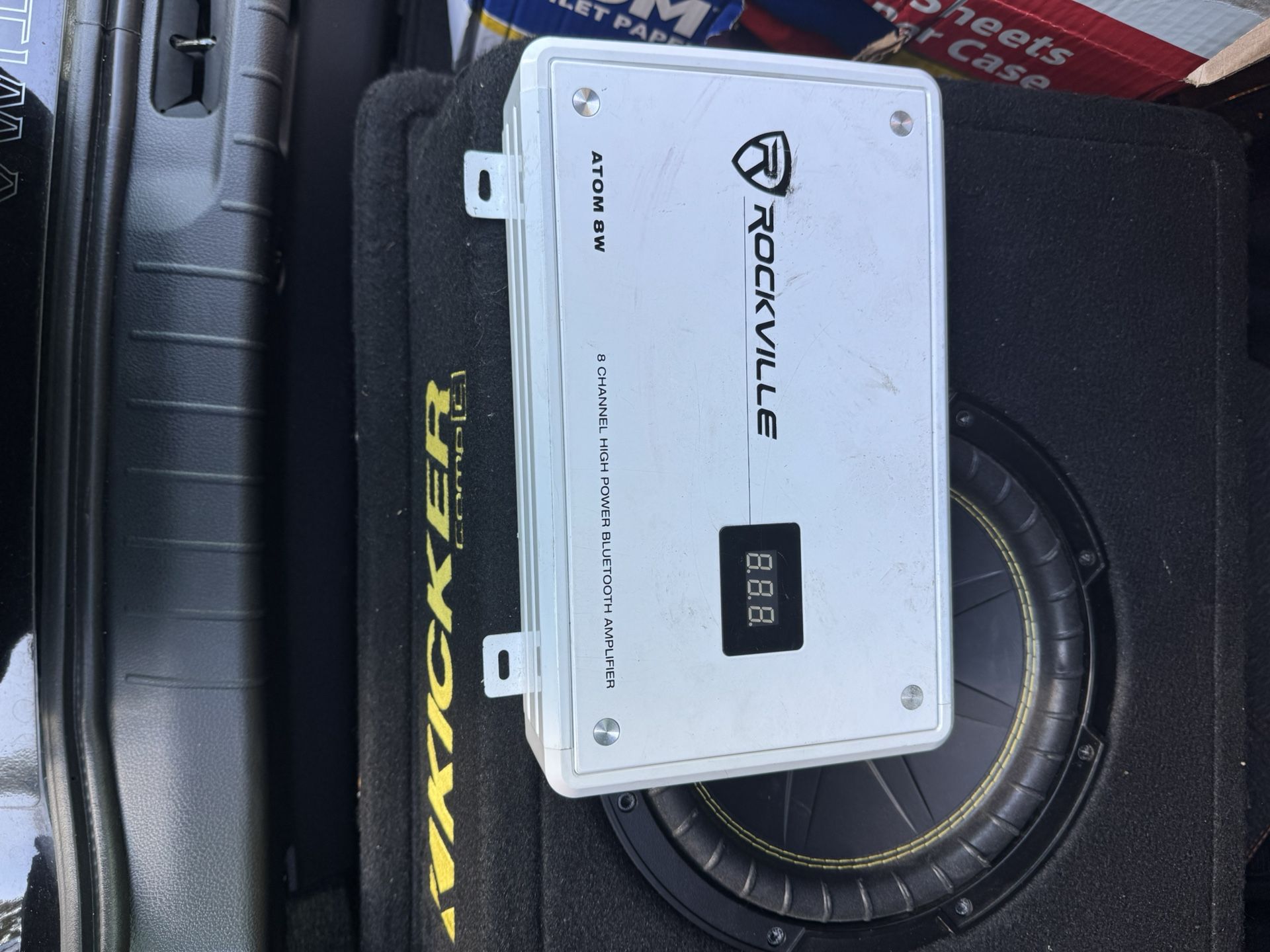 Subwoofer & Amp Bundle