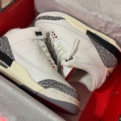 Jordan 3s White Cement 