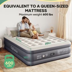 Queen Air Mattress, 18-Inch