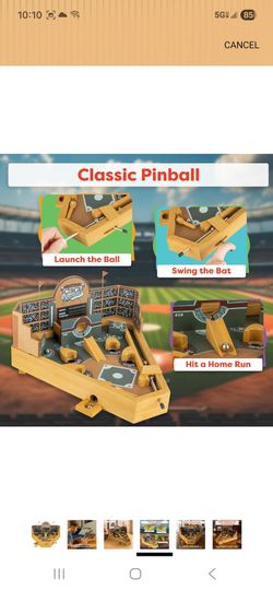 Pinball..baseball game