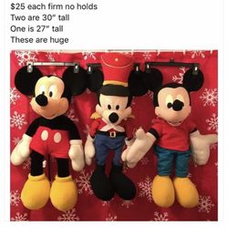 Plush Mickey Mouse Huge