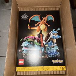 Lego Pokémon Venusaur Charizard Blastoise Set # 72153