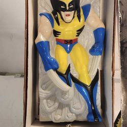 Vintage 1993 Headlites Wolverine Lighted Wall Sculpture