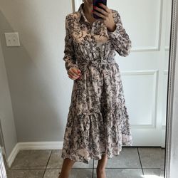Midi Shirt Dress