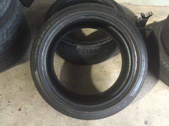 Pirelli tires 255/40zr19