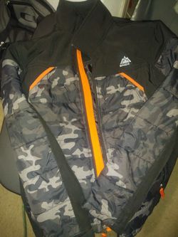 Like new kids large jacket. 10$