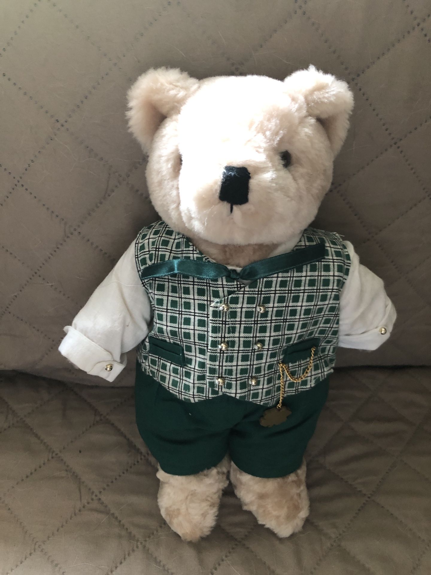 Stuffed St Patrick’s Day Bear
