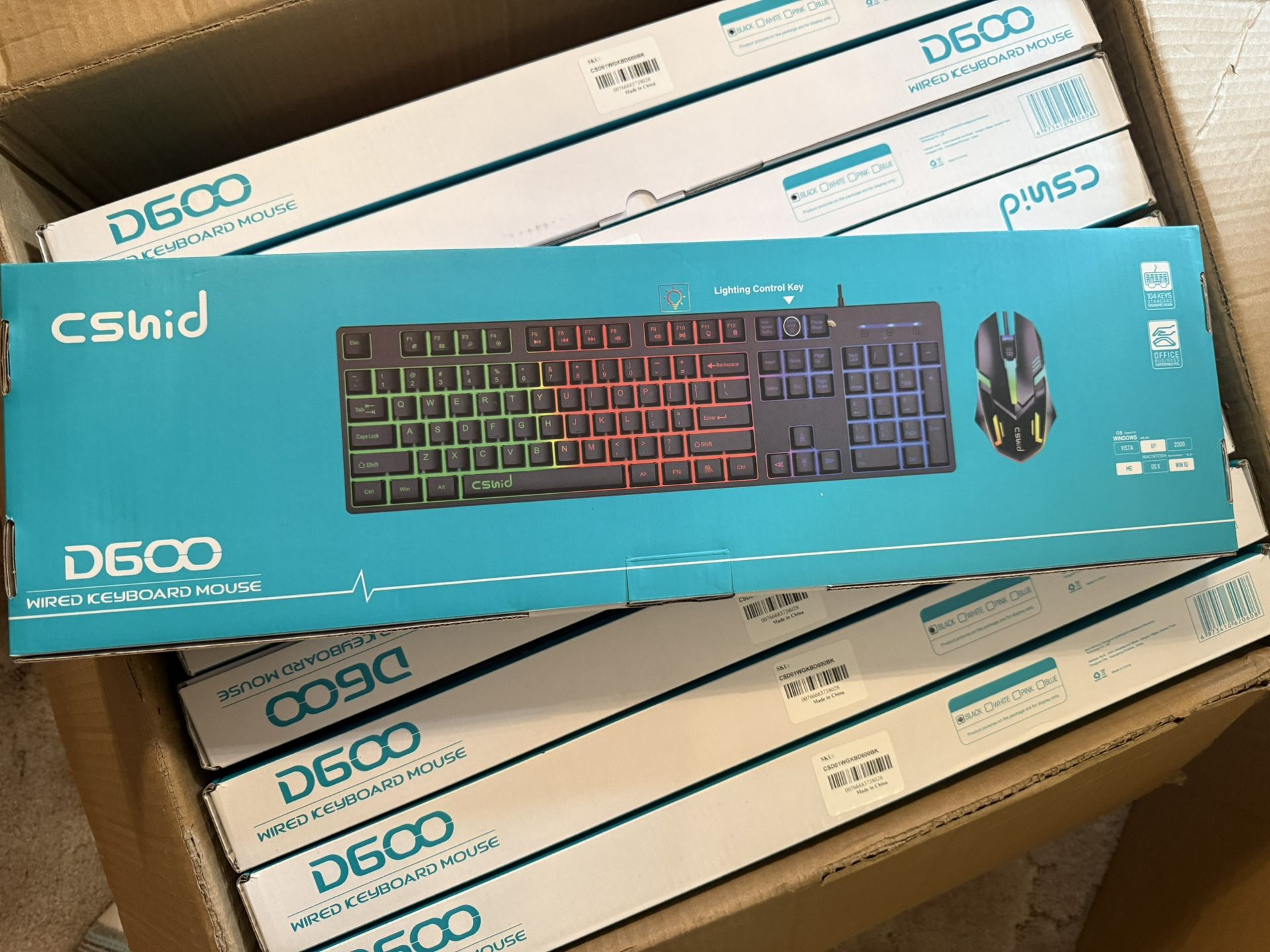 Keyboard & Mouse With Pad