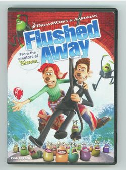 Dreamworks Flushed away dvd