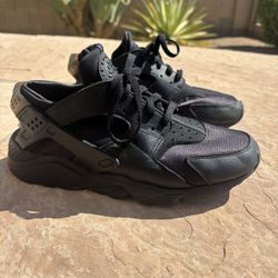 Nike Air Huarache Triple Black Shoes Mens Size 10