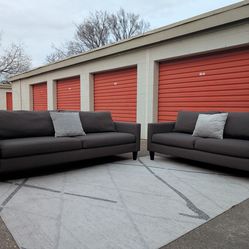 *FREE DELIVERY!* MID-CENTURY MODERN SOFA AND LOVESEAT SET *Made in the USA!*