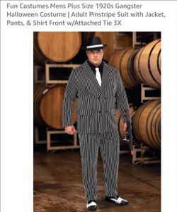 1920's Gangster Halloween Costume