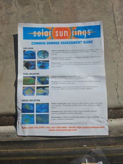 Solar panel pool warmer