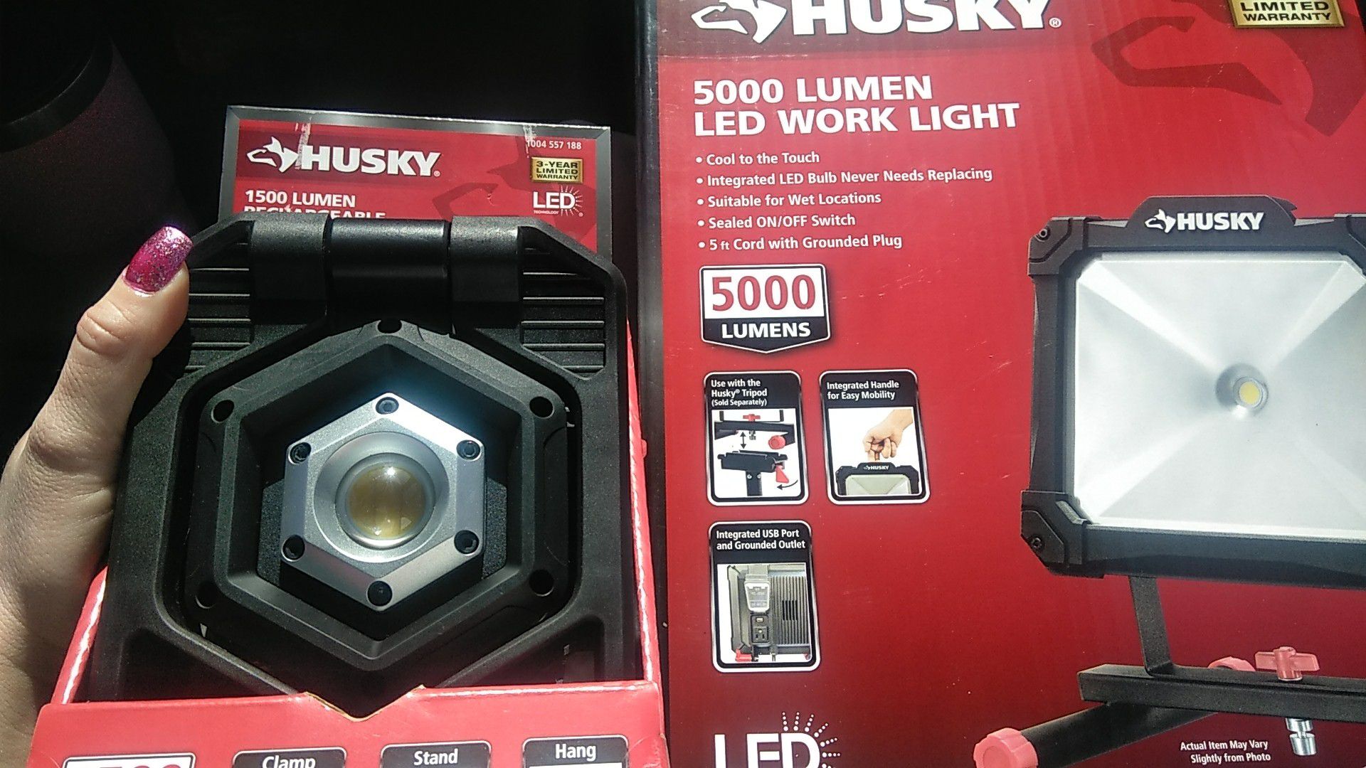 Husky Work Light