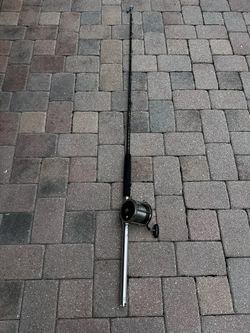 Fishing Rod And Reel Wahoo Wire Combo