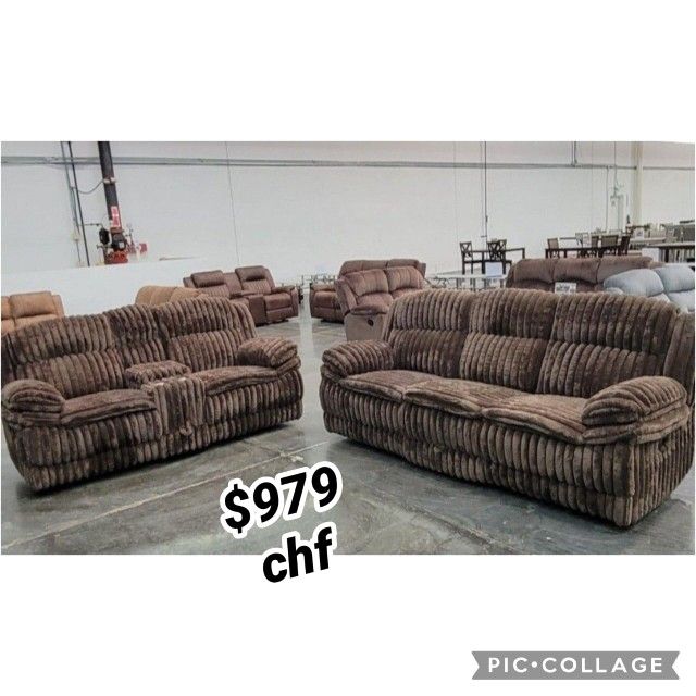 Black Friday Living Room Reclining Sofa And Loveseat Set