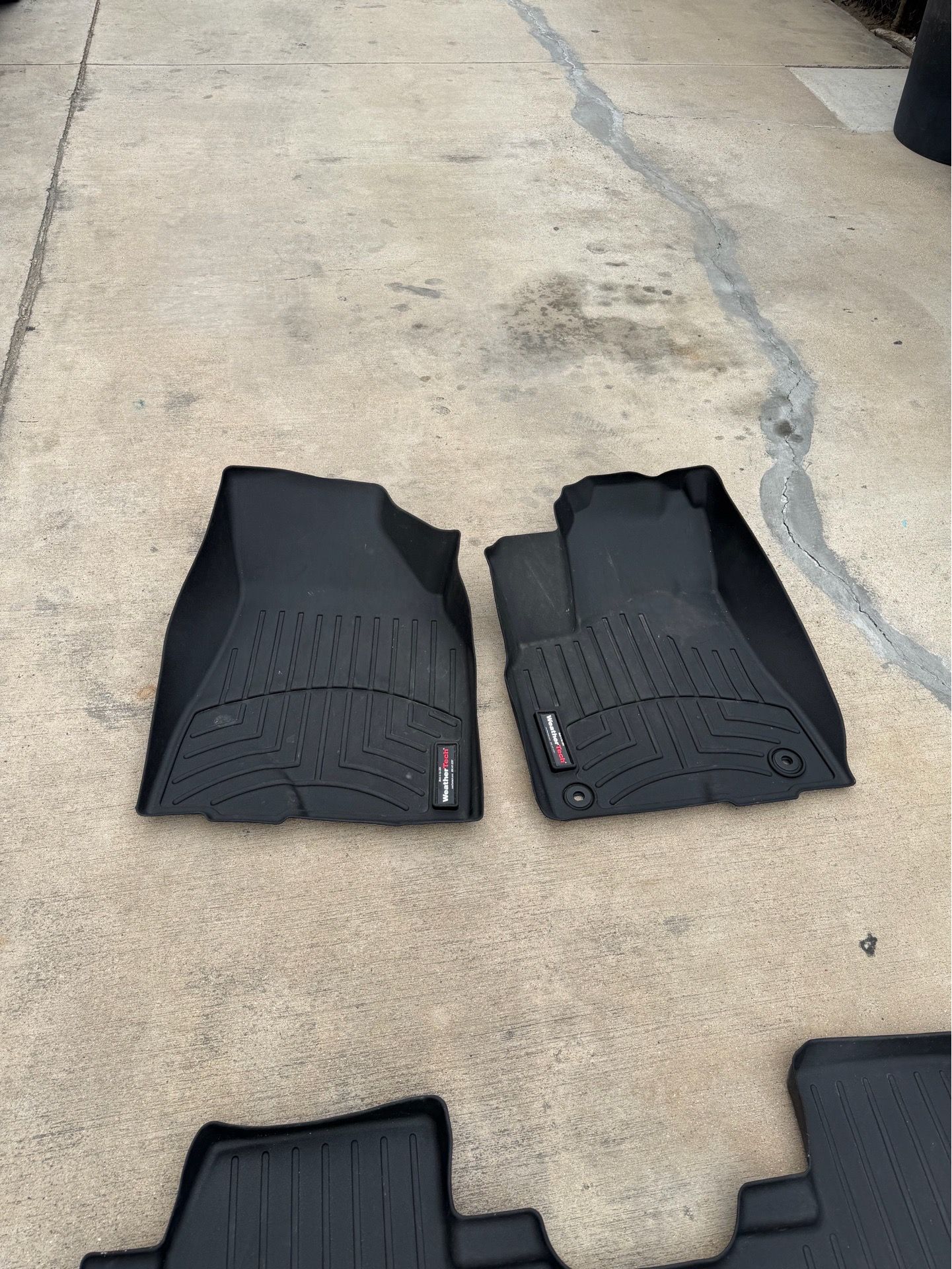 Weather tech floor mat Toyota Highlander 2019