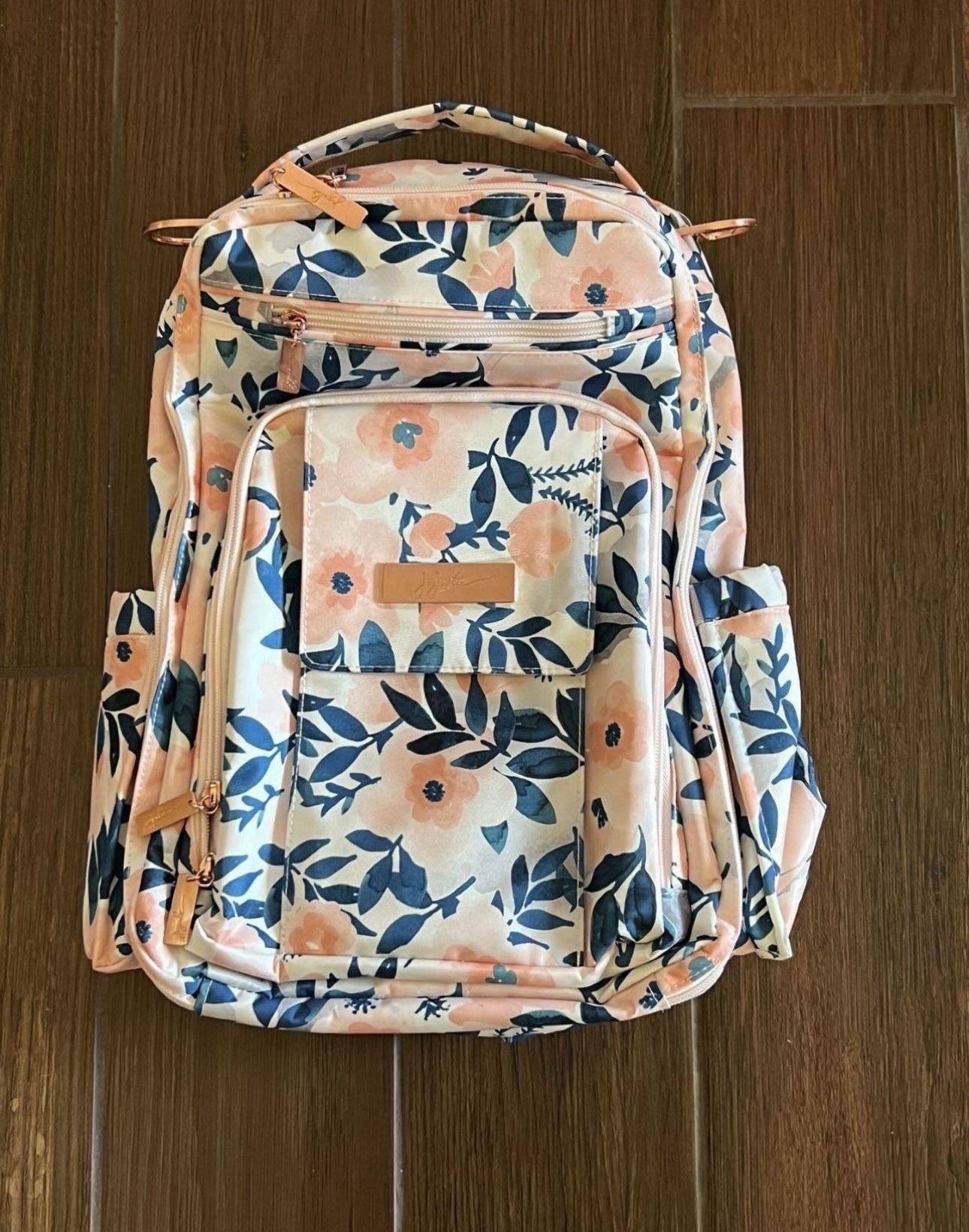 Jujube Whimsical Watercolor Be Right Back Diaper Bag Backpack