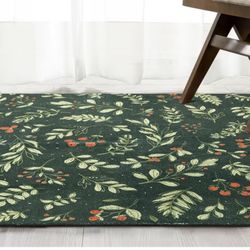 New Vintage Floral Rug 4X6